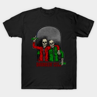 Skull Drunken Together T-Shirt